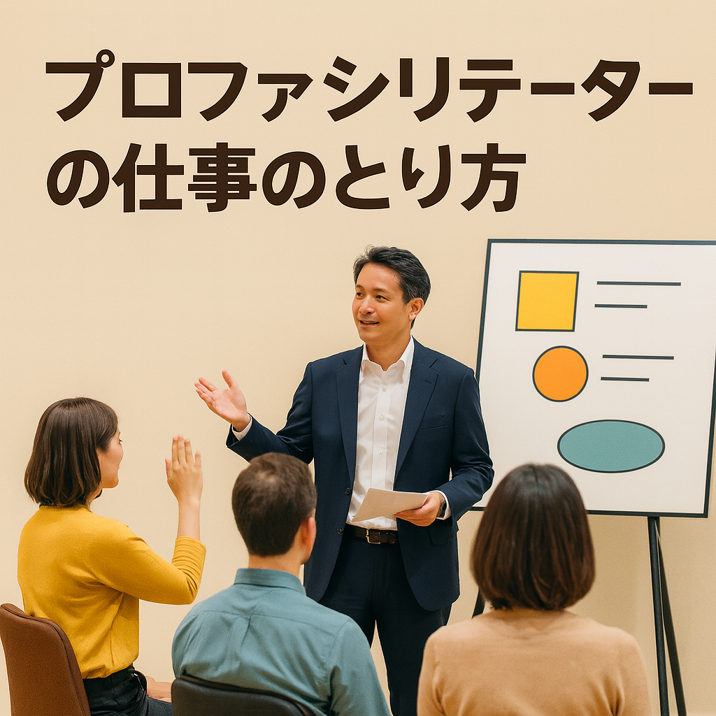 プロファシリテーターの仕事のとり方
